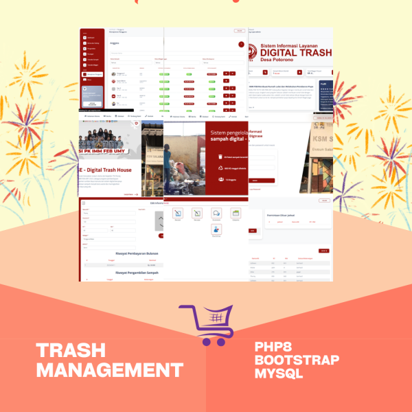 Digital Trash Management System (Web Based) (PHP 8)