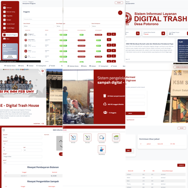 Digital Trash Management System (Web Based) (PHP 8) - Image 2